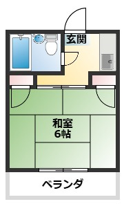シティハイツ中町の間取り