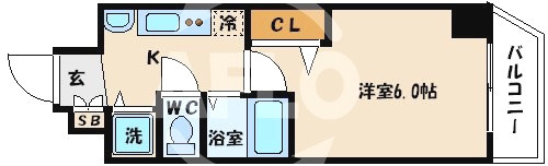 スワンズシティ難波南の間取り|スワンズシティ難波南　間取り