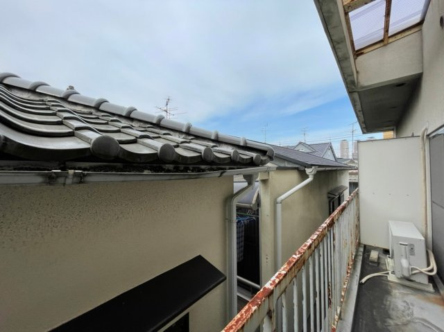 シティハイツ中町のバルコニー