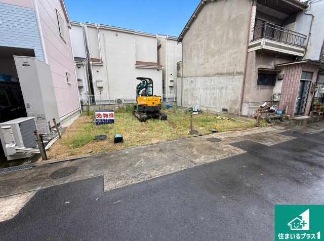 ◆八尾市山城町　第3期　新築一戸建ての外観|現在の進捗状況です！順調に作業進行中、完成が待ち遠しいです！詳細の間取り等、お気軽にお問い合わせください！