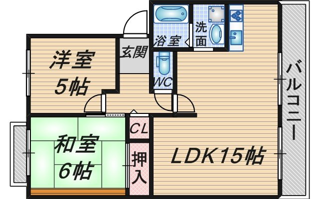 パティエールの間取り