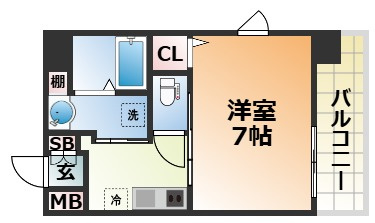 グランメール灘の間取り