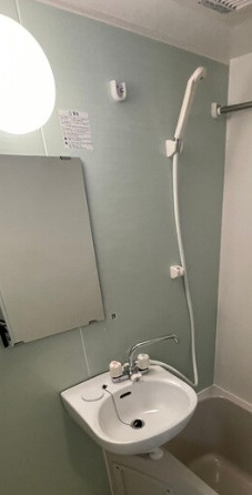 板橋区宮本町のアパートの洗面所