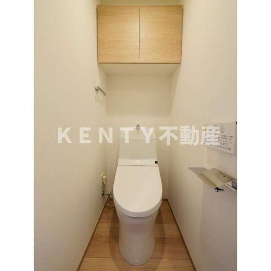 【トイレ】 | ディームス品川南 | 落ち着いた色調のトイレです
