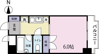 【間取り】 | ジュネス南林間 | 間取りです。