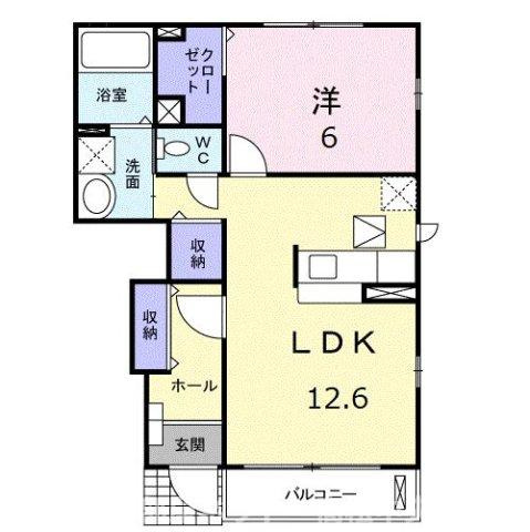 【間取り】 | グラスランド　レジデンス　Ｈ