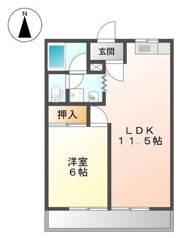 アイランドハイム　　　刈谷市近郊の賃貸はクラスホーム刈谷店の間取り