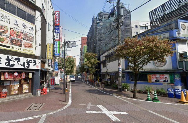 大田区大森北１丁目の店舗一部の周辺