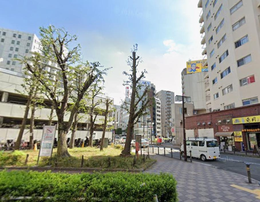 大田区大森北１丁目の店舗一部の周辺