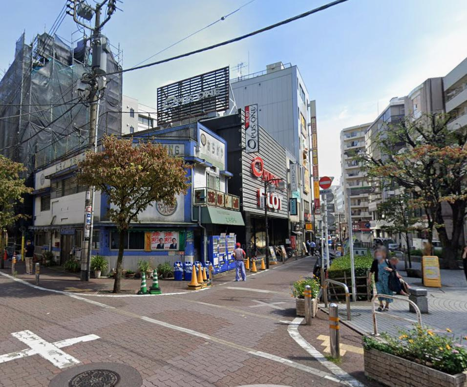 大田区大森北１丁目の店舗一部の周辺