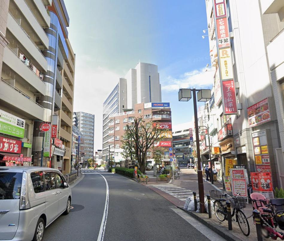 大田区大森北１丁目の店舗一部の周辺