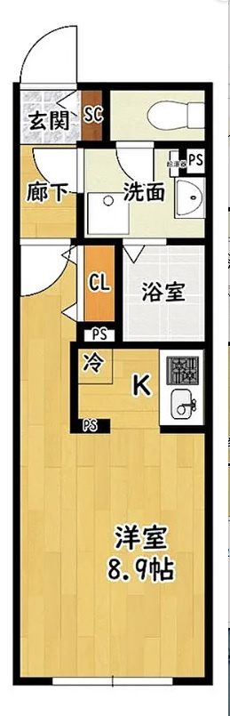 ADVANCE IWATAの間取り