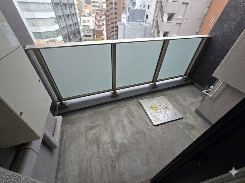 プラウド銀座一丁目のバルコニー
