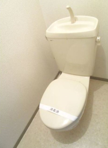レジデンス国分III【キャッシュバック対象物件】のトイレ|清潔感のあるトイレです