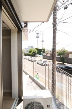 駿河台MRのバルコニー