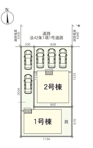 福岡市東区西戸崎5丁目第22-2棟（2号棟）の間取り