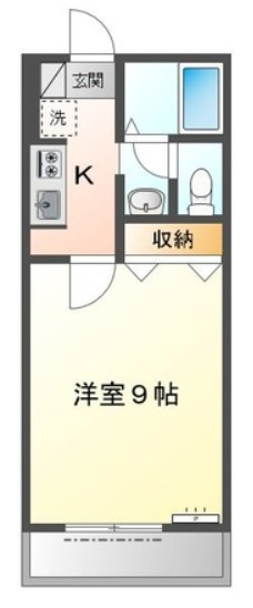 リバーアップ六実の間取り