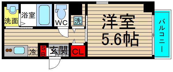 アルバスの間取り