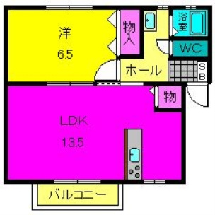 【間取り】 | ハイツ辻村Ⅱ