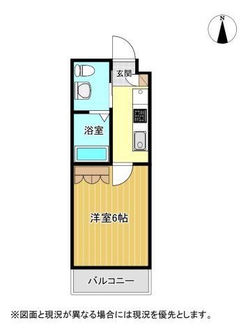 Blue.Residence浜の間取り
