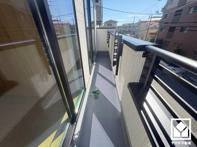 ハートフルタウン西宮市一ケ谷町のバルコニー