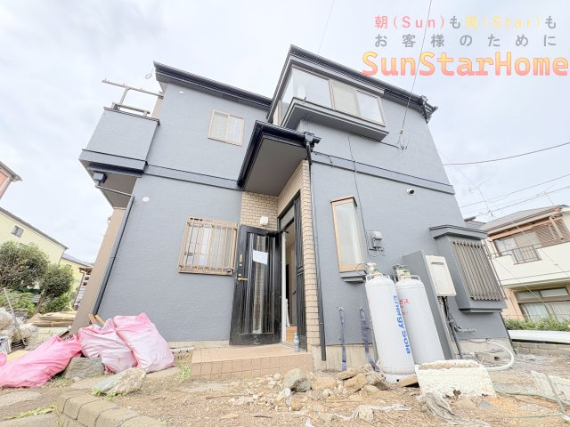 【サンスターホーム】武蔵村山市神明1丁目　リフォーム中古戸建の外観