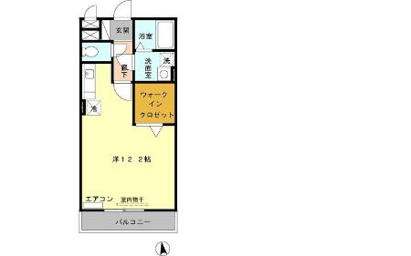 スカイヒル横濱六ツ川A棟の間取り|スカイヒル横濱六ツ川A棟　間取り