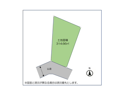 【区画図】 | 鶴川売地 | 分譲地全体の配置と各区画の位置を示した図です。現況と異なる場合は現況を優先します。前面道路の幅や高低差、区画ごとの日当たりは現地でご確認いただけます。お気軽にお問い合わせください。