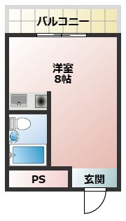 パールハイツ野里の間取り