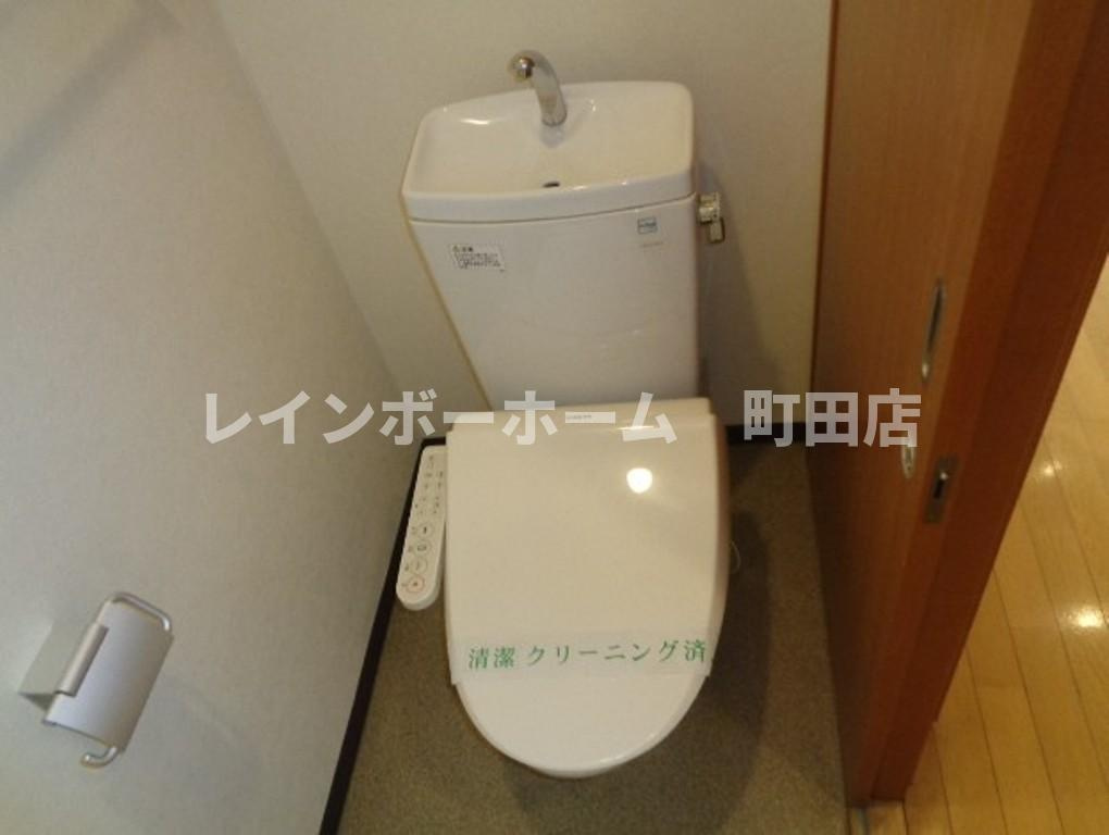 OZ-COURT※初期費用分割後払いサービス利用可能物件のトイレ