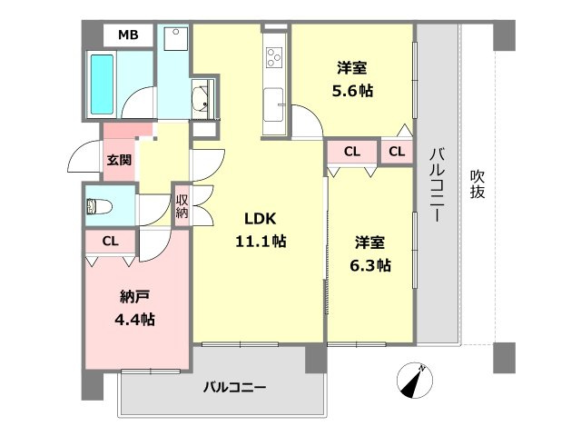 屋内駐輪場