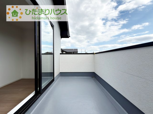 【バルコニー】 | 土浦市文京町1期　新築戸建　1号棟