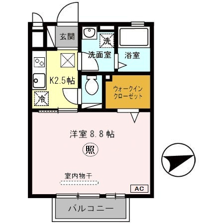 リヴェール・アビタシオンの間取り