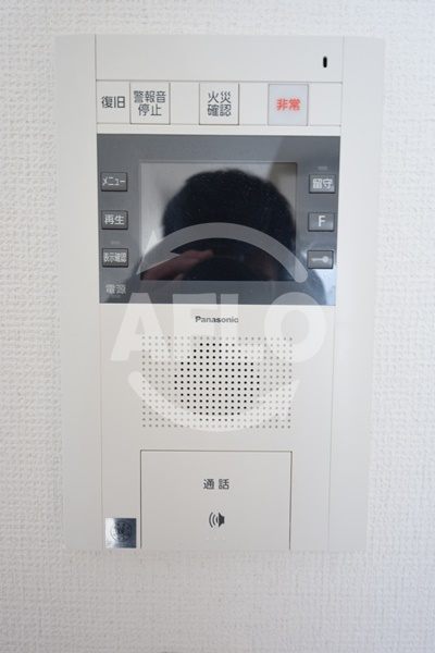 アーバネックス心斎橋Ⅱのセキュリティ|アーバネックス心斎橋Ⅱ　モニター付きインターホン