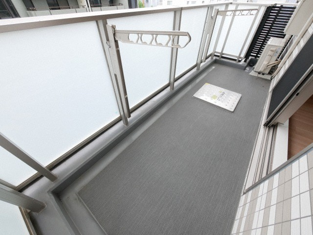 リンクハウス京町堀のバルコニー