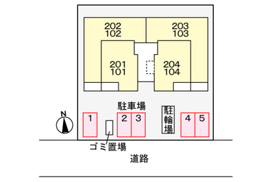 【駐車場】 | シエロビスタ常盤平Ⅲ | 駐車場