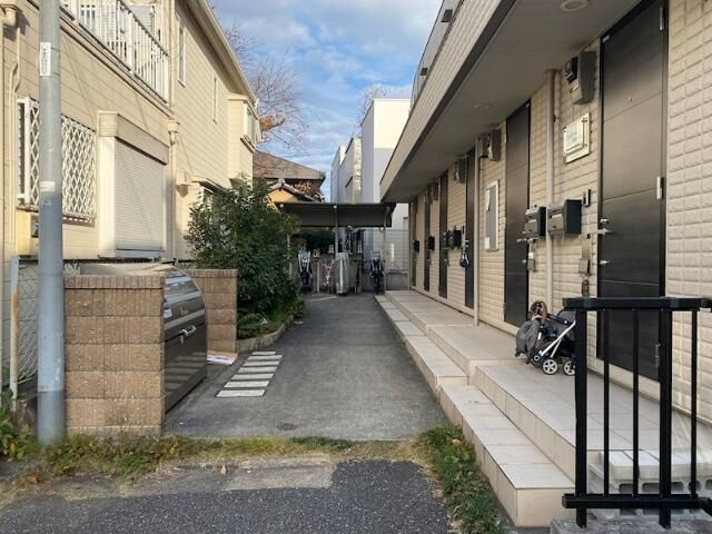 エスポワール柿の木坂のエントランス