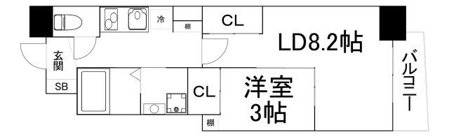 【間取り】 | SERENiTE谷町croix