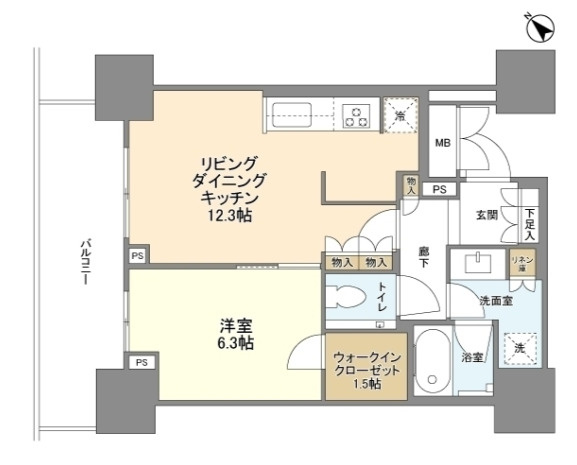 【間取り】 | グランドメゾン上町台レジデンスタワー