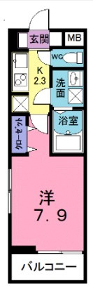 アルバUの間取り