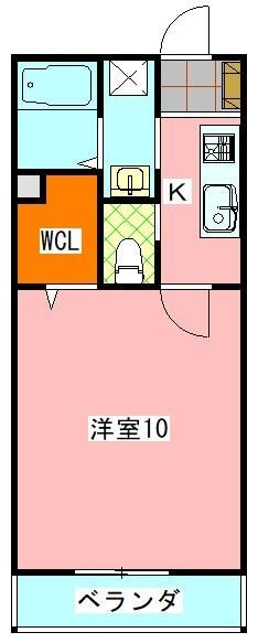メルローズプレイスⅢの間取り
