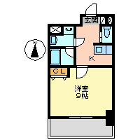 アマーレ東海通の間取り