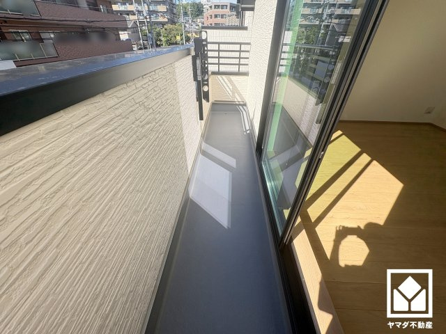 ハートフルタウン西宮市一ケ谷町のバルコニー
