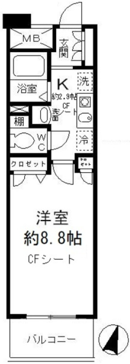 エステルハージーの間取り