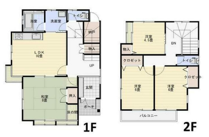 東金市西福俵　中古戸建の間取り|図面と現況に相違がある場合、現況を優先致します。