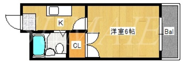 ブランハイムの間取り|間取りです
