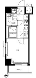 ルーブル川崎都町弐番館の間取り