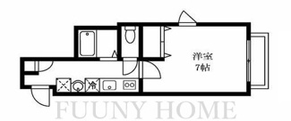 【間取り】 | ハイネス中目黒