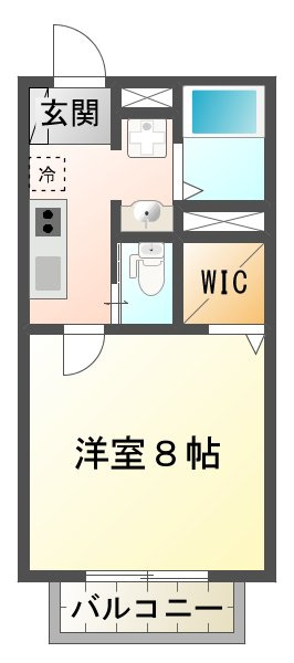 アクイラ伊川谷の間取り