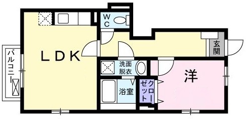 クレイン桜新町の間取り|間取りです。